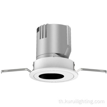 ปิดเทียมอลูมิเนียม LED LED Downlight ของโรงแรมรอบ